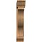 Ekena Millwork Funston Traditional Smooth Bracket w/ Offset Brace, Western Red Cedar, 7 1/2"W x 40"D x 40"H BKT0806X40X40FST01SWR - alternate 4